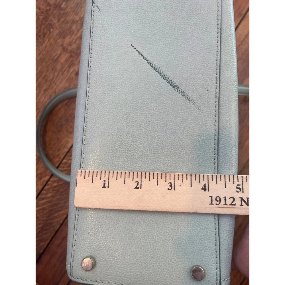 Kate Spade Patterson Drive Geraldine satchel Misty Mint leather purse New York